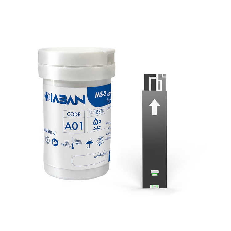 دستگاه تست قند خون دیابان مدل SMM 1000 به همراه نوار تست قند خون بسته 50 عددی